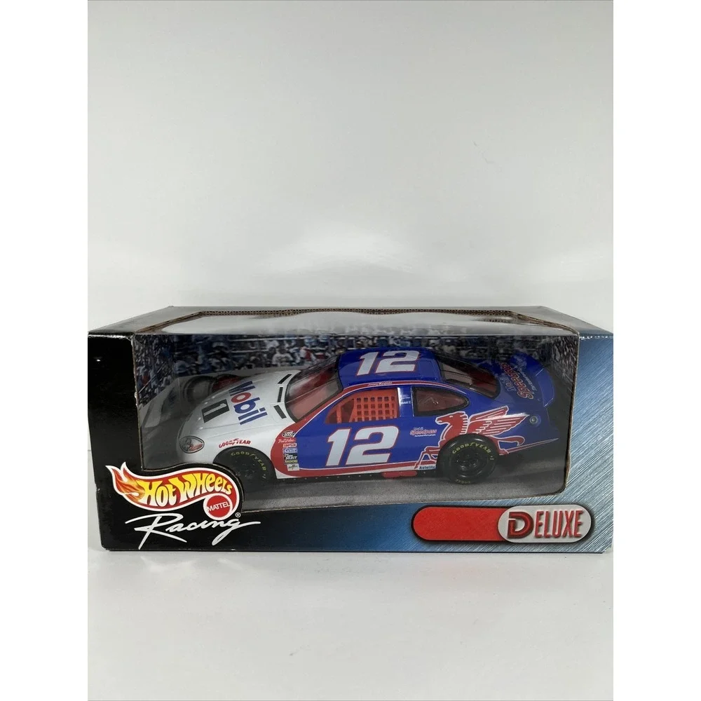 1997 Ford Taurus #12 Mobil Hot Wheels Mattel Nascar Diecast 1/24 Jeremy Mayfield
